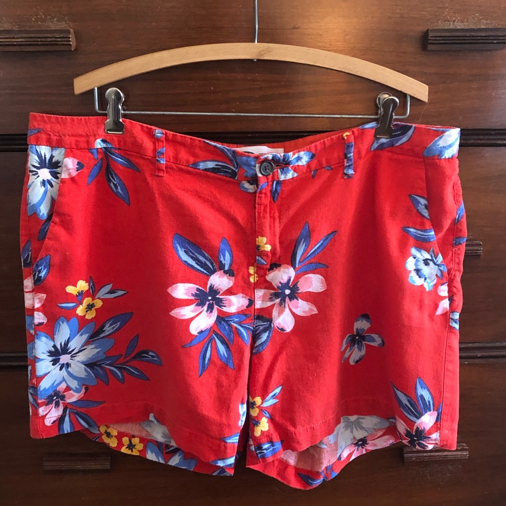 Old Navy tropical print every day shorts